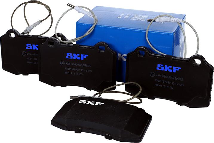 SKF VKBP 81039 E - Kit pastiglie freno, Freno a disco www.autoricambit.com