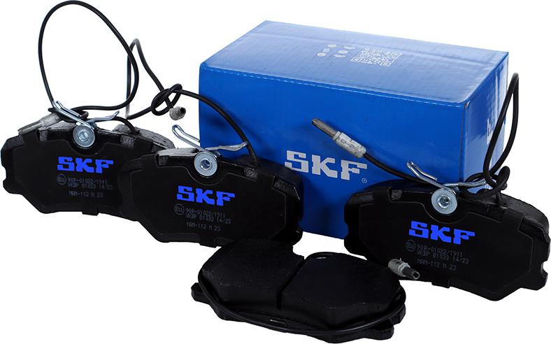 SKF VKBP 81033 E - Kit pastiglie freno, Freno a disco www.autoricambit.com