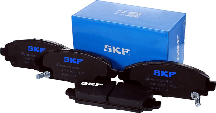 SKF VKBP 81142 A - Kit pastiglie freno, Freno a disco www.autoricambit.com