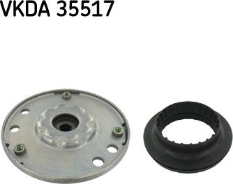 SKF VKDA 35517 - Supporto ammortizzatore a molla www.autoricambit.com