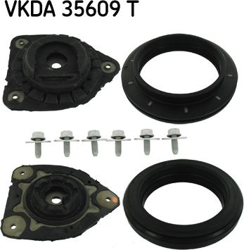 SKF VKDA 35609 T - Supporto ammortizzatore a molla www.autoricambit.com