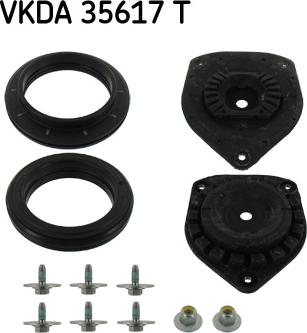 SKF VKDA 35617 T - Supporto ammortizzatore a molla www.autoricambit.com