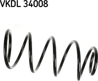 SKF VKDL 34008 - Molla autotelaio www.autoricambit.com