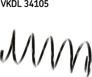 SKF VKDL 34105 - Molla autotelaio www.autoricambit.com