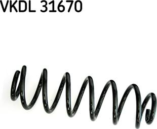 SKF VKDL 31670 - Molla autotelaio www.autoricambit.com