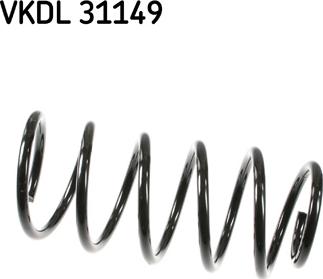 SKF VKDL 31149 - Molla autotelaio www.autoricambit.com