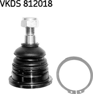 SKF VKDS 812018 - Giunto di supporto / guida www.autoricambit.com