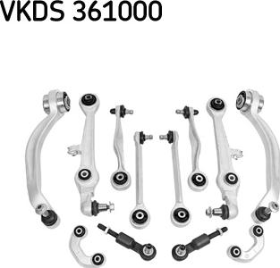 SKF VKDS 361000 - Supporto ammortizzatore a molla www.autoricambit.com