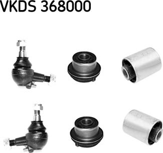 SKF VKDS 368000 - Kit riparazione, Sospensione ruota www.autoricambit.com