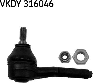 SKF VKDY 316046 - Testa barra d'accoppiamento www.autoricambit.com