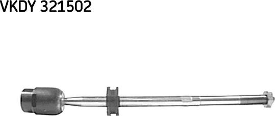 SKF VKDY 321502 - Giunto assiale, Asta trasversale www.autoricambit.com