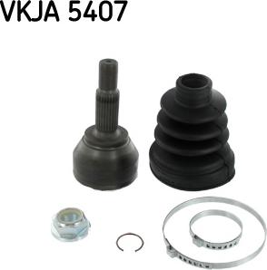 SKF VKJA 5407 - Kit giunti, Semiasse www.autoricambit.com