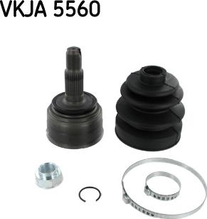 SKF VKJA 5560 - Kit giunti, Semiasse www.autoricambit.com