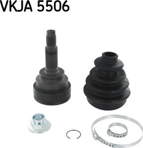 SKF VKJA 5506 - Kit giunti, Semiasse www.autoricambit.com
