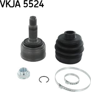 SKF VKJA 5524 - Kit giunti, Semiasse www.autoricambit.com