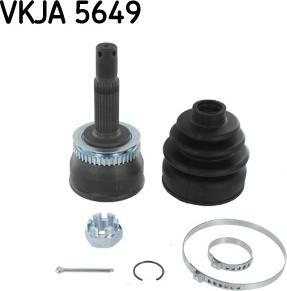 SKF VKJA 5649 - Kit giunti, Semiasse www.autoricambit.com