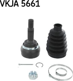 SKF VKJA 5661 - Kit giunti, Semiasse www.autoricambit.com