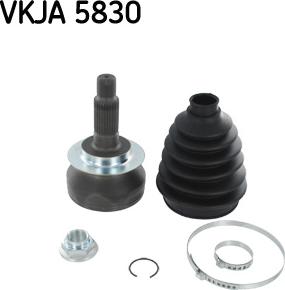 SKF VKJA 5830 - Kit giunti, Semiasse www.autoricambit.com