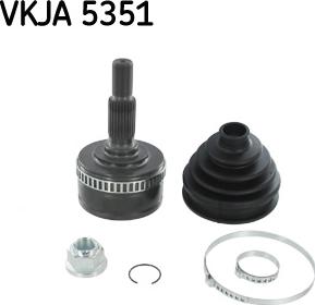 SKF VKJA 5351 - Kit giunti, Semiasse www.autoricambit.com