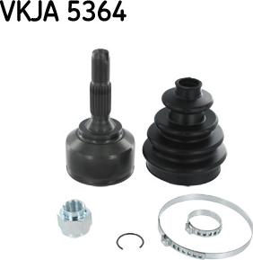 SKF VKJA 5364 - Kit giunti, Semiasse www.autoricambit.com