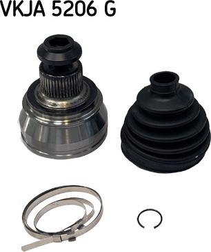 SKF VKJA 5206 G - Kit giunti, Semiasse www.autoricambit.com