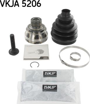 SKF VKJA 5206 - Kit giunti, Semiasse www.autoricambit.com