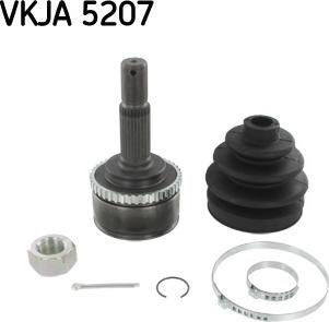 SKF VKJA 5207 - Kit giunti, Semiasse www.autoricambit.com