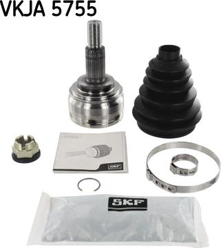 SKF VKJA 5755 - Kit giunti, Semiasse www.autoricambit.com