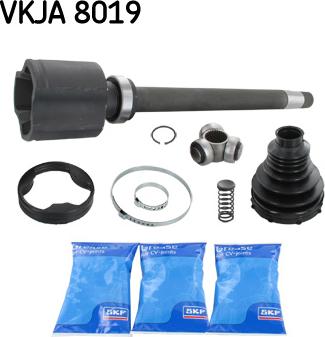 SKF VKJA 8019 - Kit giunti, Semiasse www.autoricambit.com