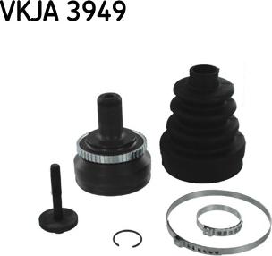 SKF VKJA 3949 - Kit giunti, Semiasse www.autoricambit.com