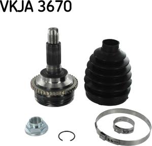 SKF VKJA 3670 - Kit giunti, Semiasse www.autoricambit.com