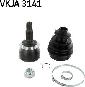 SKF VKJA 3141 - Kit giunti, Semiasse www.autoricambit.com