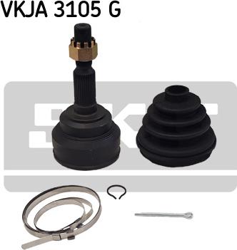 SKF VKJA 3105 G - Kit giunti, Semiasse www.autoricambit.com