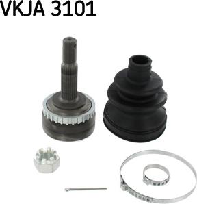 SKF VKJA 3101 - Kit giunti, Semiasse www.autoricambit.com