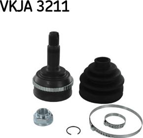 SKF VKJA 3211 - Kit giunti, Semiasse www.autoricambit.com