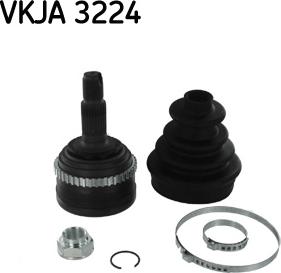 SKF VKJA 3224 - Kit giunti, Semiasse www.autoricambit.com