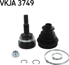 SKF VKJA 3749 - Kit giunti, Semiasse www.autoricambit.com