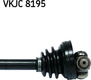 SKF VKJC 8195 - Albero motore/Semiasse www.autoricambit.com