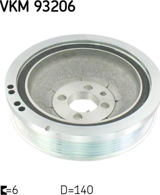 SKF VKM 93206 - Puleggia cinghia, Albero a gomiti www.autoricambit.com