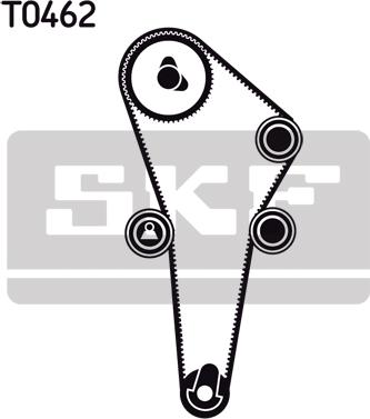 SKF VKMA 94609 - Kit cinghie dentate www.autoricambit.com