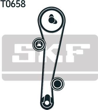 SKF VKMA 95655 - Kit cinghie dentate www.autoricambit.com