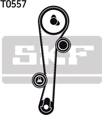 SKF VKMA 95632 - Kit cinghie dentate www.autoricambit.com