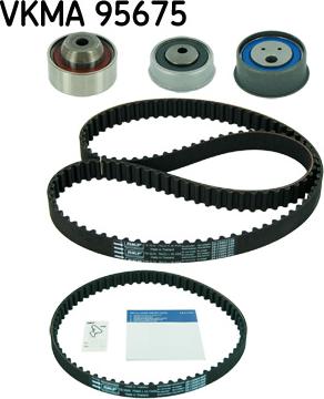 SKF VKMA 95675 - Kit cinghie dentate www.autoricambit.com