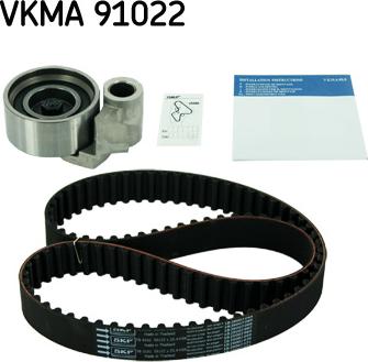 SKF VKMA 91022 - Kit cinghie dentate www.autoricambit.com