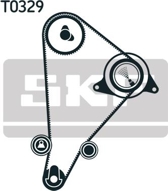 SKF VKMA 91122 - Kit cinghie dentate www.autoricambit.com