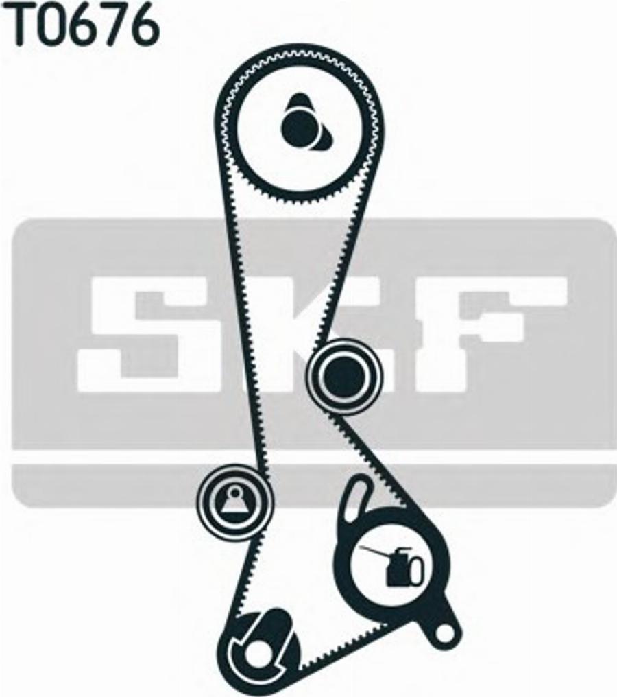 SKF VKMA91205 - Kit cinghie dentate www.autoricambit.com