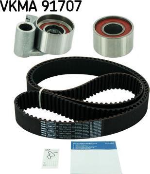 SKF VKMA 91707 - Kit cinghie dentate www.autoricambit.com