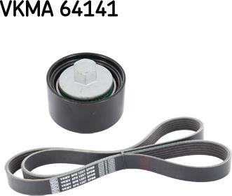 SKF VKMA 64141 - Kit Cinghie Poly-V www.autoricambit.com