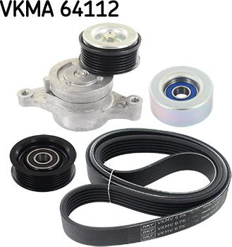 SKF VKMA 64112 - Kit Cinghie Poly-V www.autoricambit.com