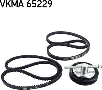 SKF VKMA 65229 - Kit cinghie trapezoidali www.autoricambit.com